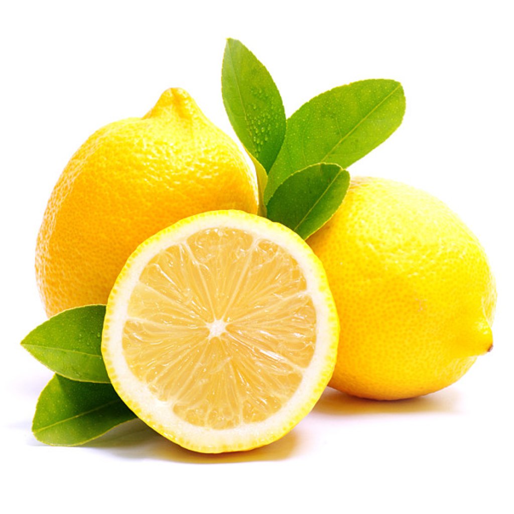 En elegant Citron, Gula citroner från Sydamerika med naturligt utseende och känsla. Detaljerad utformning med realistiskt bladverk. 