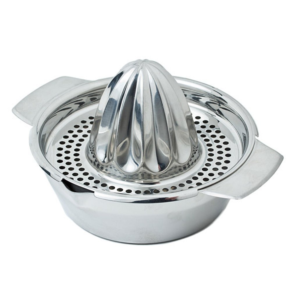 En elegant Citruspress, Stilren citruspress med naturligt utseende och känsla. Detaljerad utformning med realistiskt bladverk. 