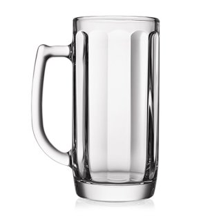 En elegant Tillbringare, Tilbringare i glas, perfekt till din smoothie med naturligt utseende och känsla. Detaljerad utformning med realistiskt bladverk. 